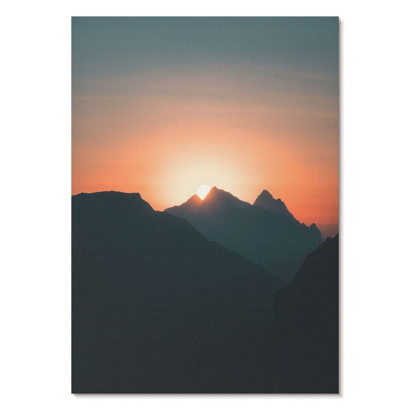 Nowoczesny Plakat na Płótnie Tulup 42x59,4 cm (A2) Górska panorama Do salonu, sypialni, biura 1 szt.