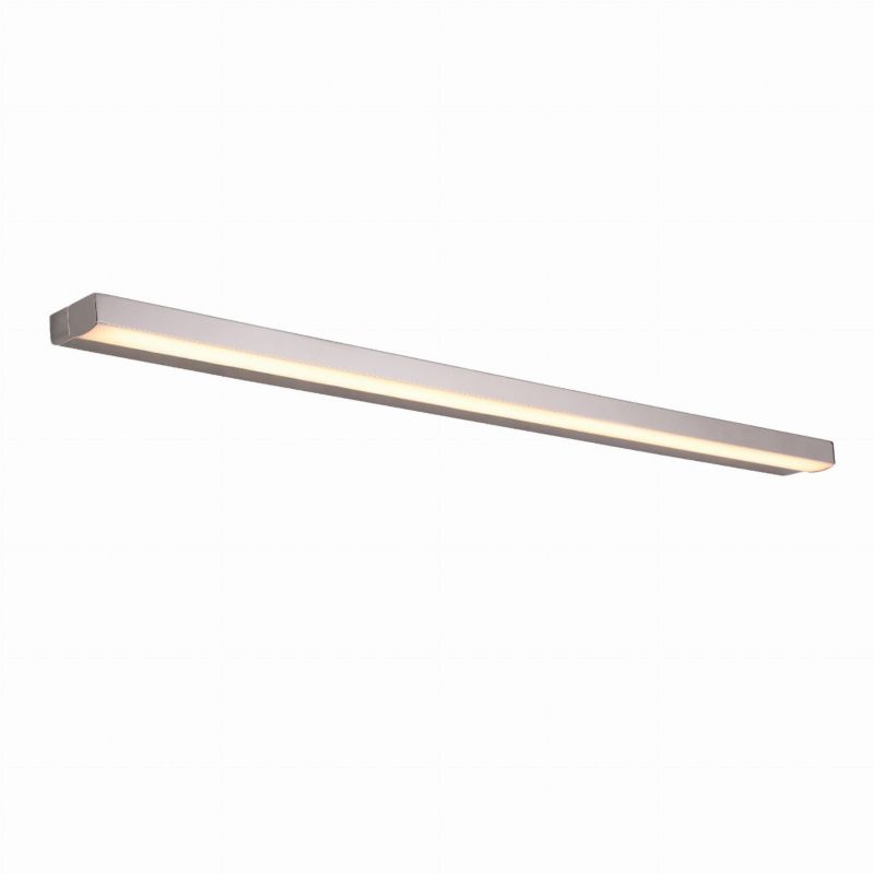 Kinkiet ścienny liniowy Maxlight TRIO chromowany LED 10W biały ciepły 3000K 518lm IP44 - 1 szt.