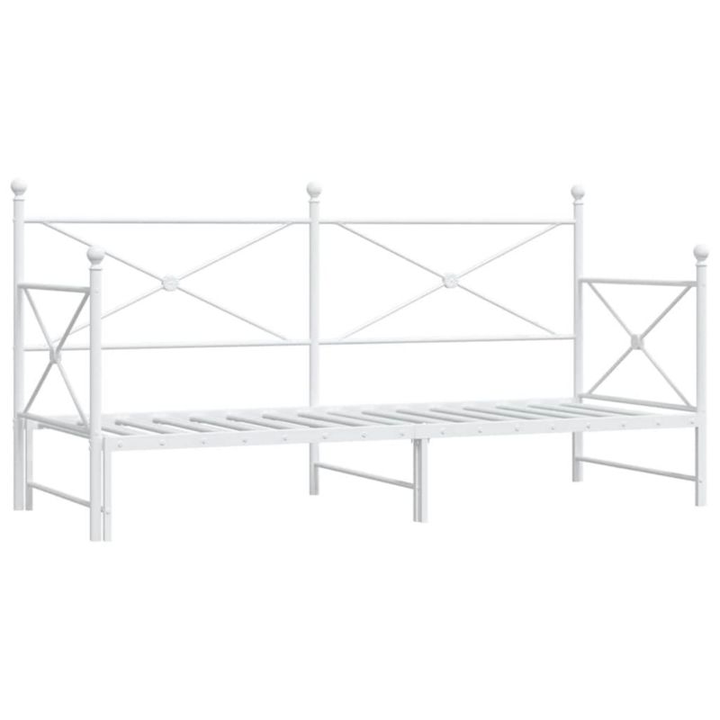 Rama łóżka WaszeMeble 160x200 cm Biały metal WM-4104687 1 szt.