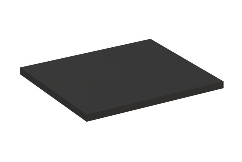 Blat łazienkowy Comad Talia Casella 60x46 cm czarny mat 1 szt.