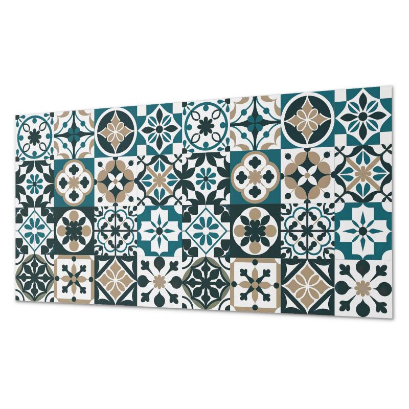 Panel Winylowy Ścienny ArtPrintCave 100x50 cm Wzory kafelkowe w układzie 1 szt.