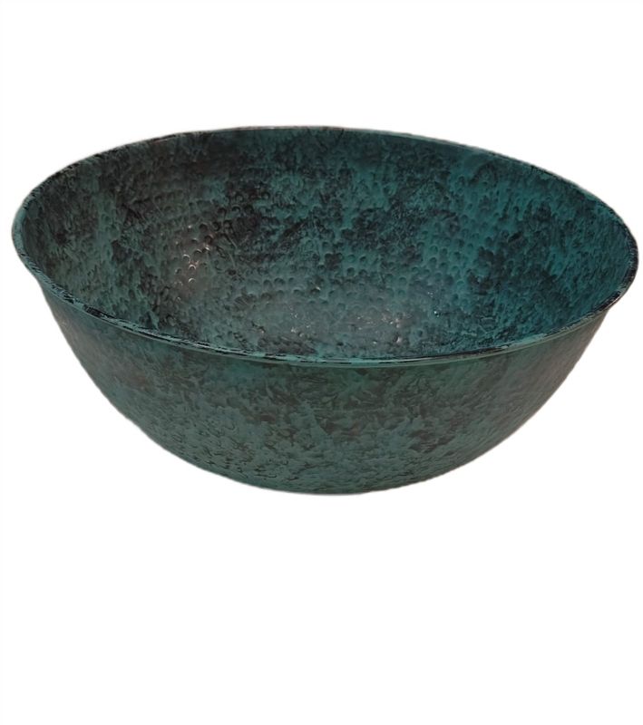 Umywalka Domotechnika 40x17cm miedziana ręcznie kuta patina, materiał miedz 1szt.