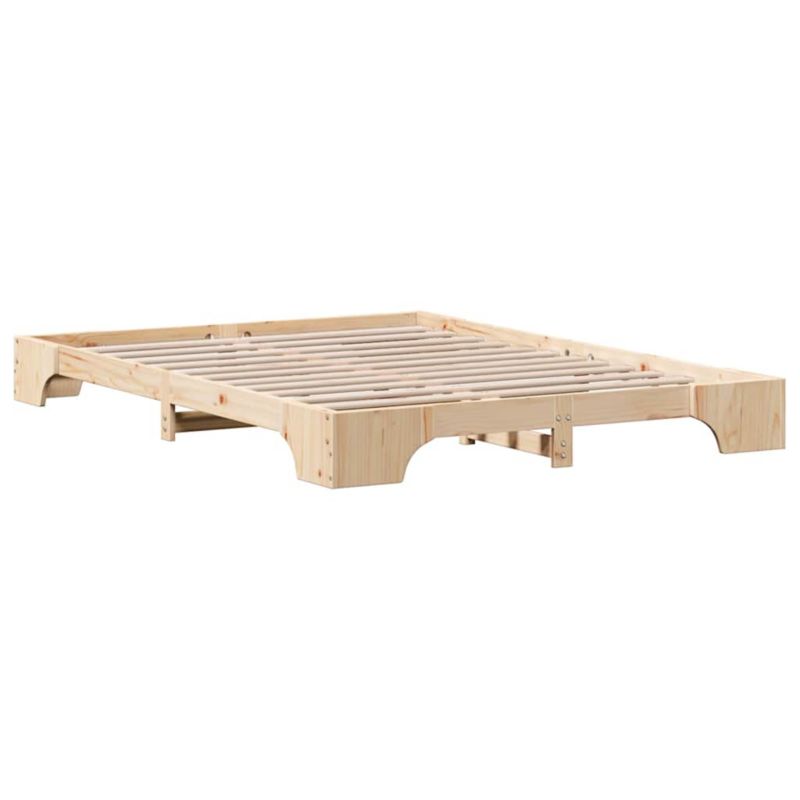 Rama łóżka WaszeMeble 160x200 cm Naturalny sosna WM-872854 1 szt.
