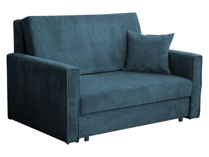 Kanapa rozkładana MIRJAN 24 Viva Bis Premium Sztruks II kobaltowy 1 szt.