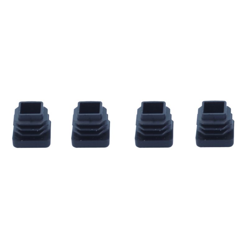 Zaślepki kwadratowe Diall 16 x 16 mm 4 szt.