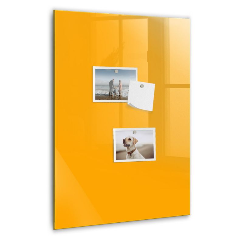 Szklana tablica magnetyczna Wallfluent 40x60 cm Kolor złoto-żółty 1 szt.