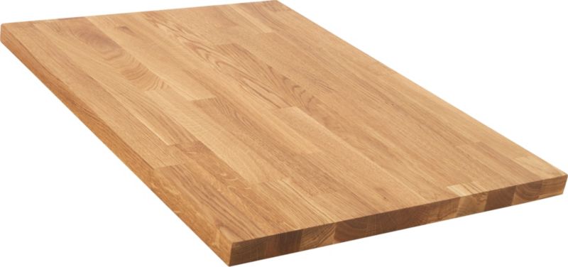 Blat łazienkowy GoodHome Hartland 80,5 cm lity dąb olejowany