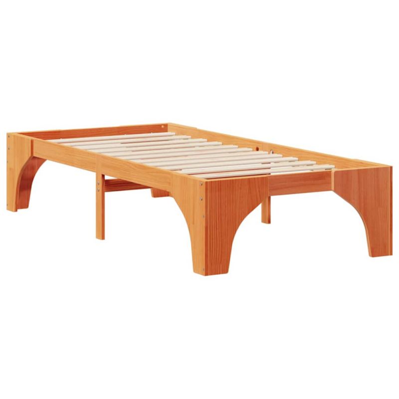 Rama łóżka WaszeMeble 90x200 cm Brązowy sosna WM-873006 1 szt.