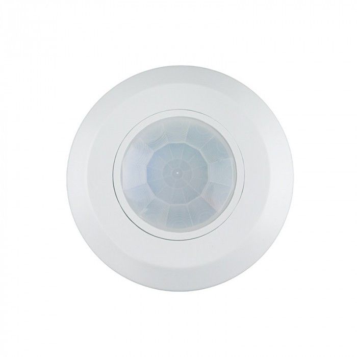 Czujnik ruchu Ecolight podczerwień PIR biały do 6 metrów sufitowy natynkowy IP20 wym: 1,5 x 7,5 x 7,5 cm - 1 szt.