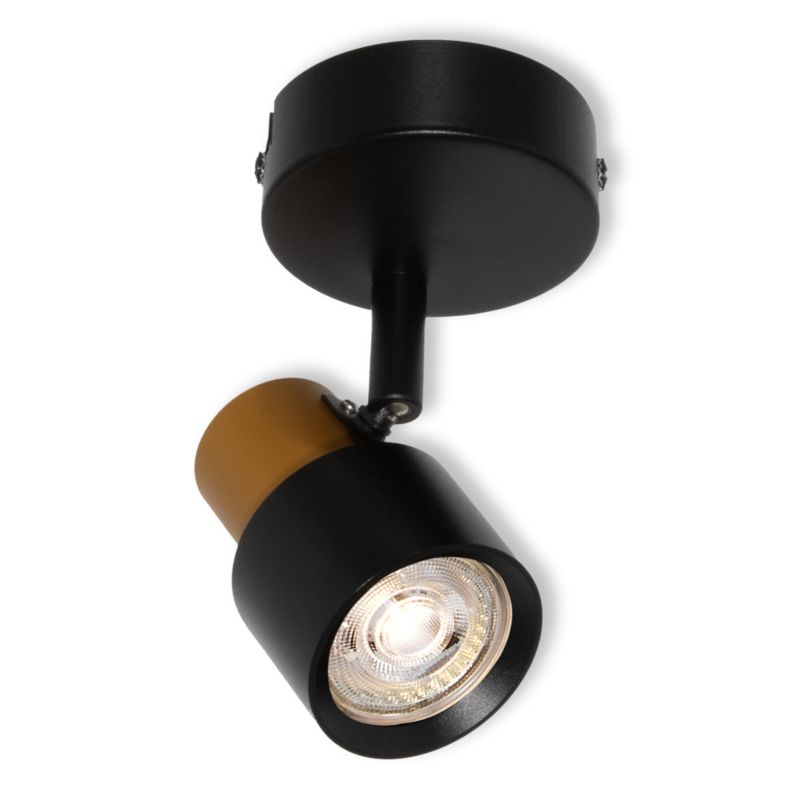Lampa Ścienna Osram Sufitowa Kinkiet Spot Ruchoma Reflektor GU10 Czarna SECTORAL 1 szt.