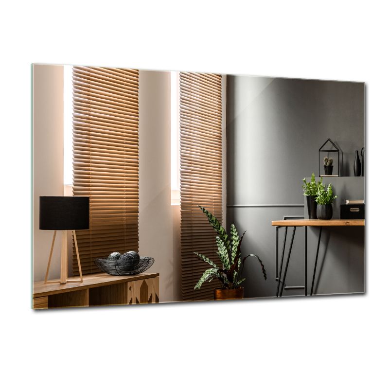 Lustro prostokątne Tulup 80 x 60 ścienne do garderoby i salonu 1 szt.