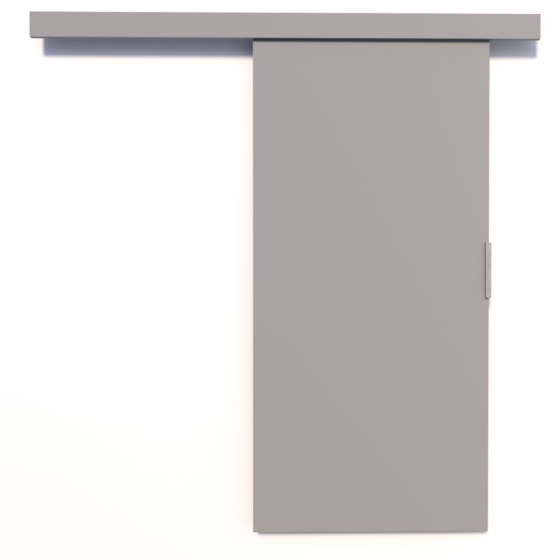 Drzwi przesuwne naścienne ADRK PIXI 106 Gray 1szt