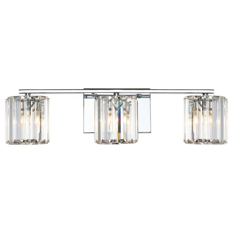 Kinkiet ścienny Quoizel Divine polerowany chrom do łazienki 3 x G9 x IP44 wym: 15,2 x 57,8 x 15,2 cm - 1 szt.