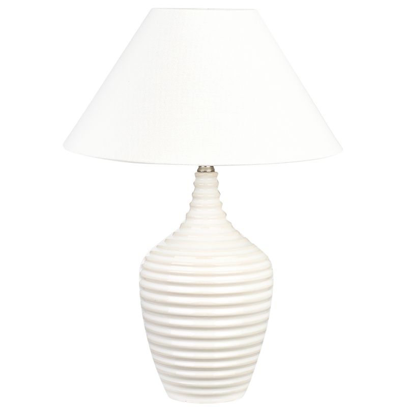 Lampa stołowa Celeste Ceramika Beżowy 1 szt.