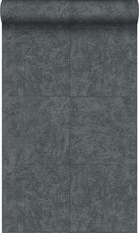 Tapeta Origin Wallcoverings kamień ciemnoszarym 53 cm x 10.05 m - 1 rol.