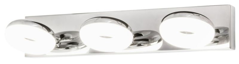 Kinkiet ścienny Rabalux Beata chromowany biały do łazienki LED 15W 4000K 1400lm IP44 wym: 7,5 x 38,5 x 15 cm - 1 szt.