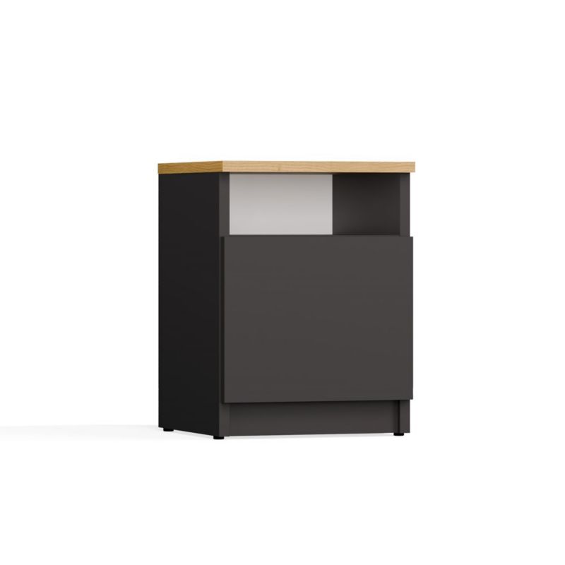 Szafka nocna KOBI GALAX 30/1D Antracyt Artisan 1szt.