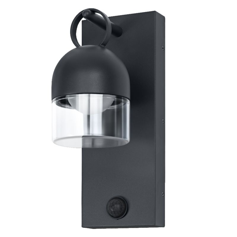 Kinkiet Ogrodowy Endura Osram Lampa Elewacyjna LED z Czujnikiem Ruchu i Zmierzchu 6.5W 400lm 3000K Szary IP65 1 szt.