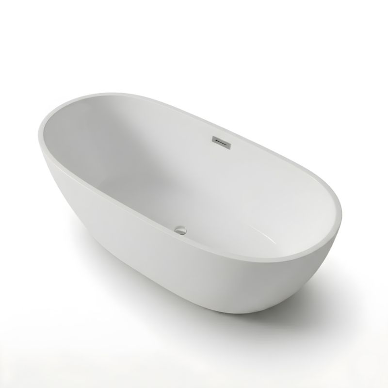 Wanna wolnostojąca akrylowa Helmken Elysian 170 x 80 + Nóżki + Syfon, 1szt