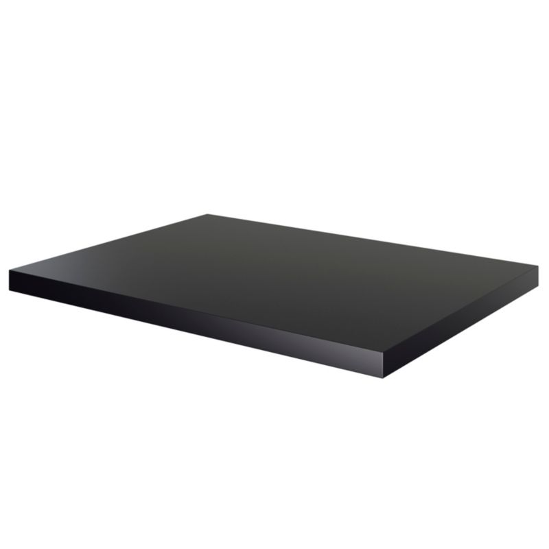 Blat łazienkowy Cadelia 60 x 45,5 cm czarny mat