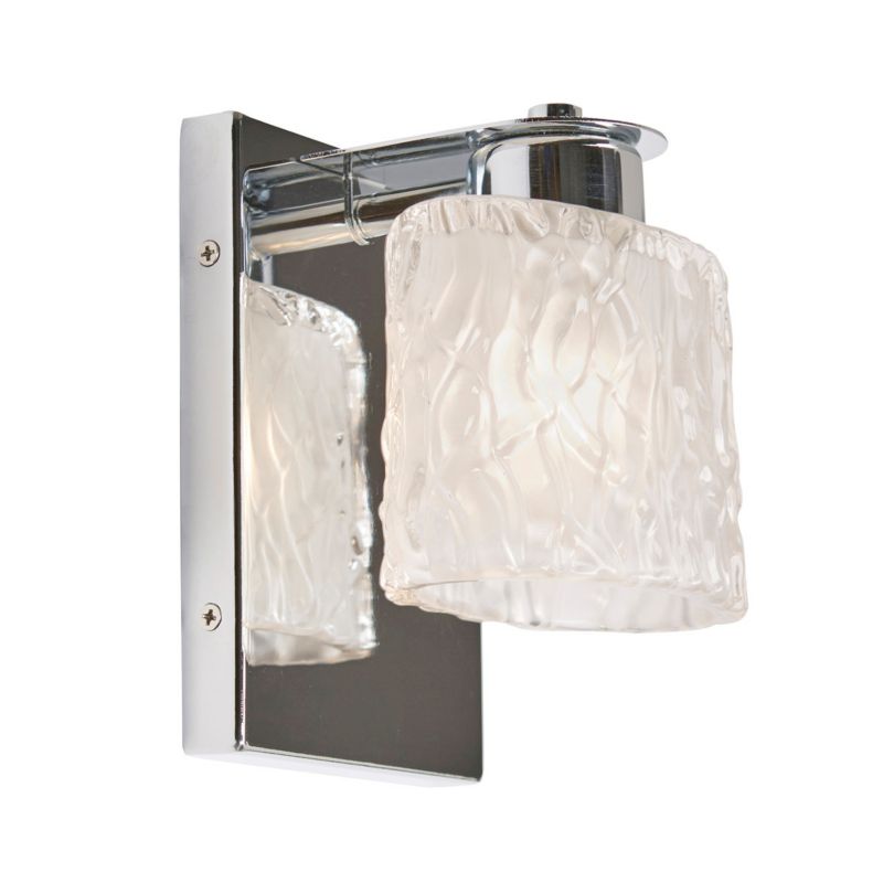 Kinkiet ścienny Quoizel Seaview polerowany chrom do łazienki 1 x G9 x 3W IP44 wym: 18,1 x 14,4 x 11,6 cm - 1 szt.
