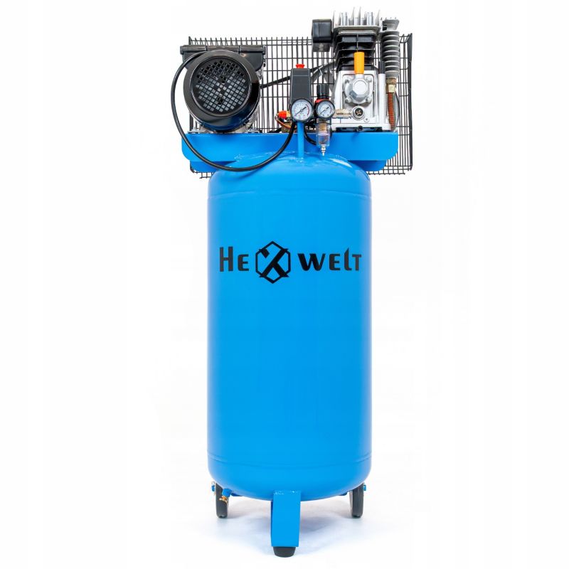 Kompresor olejowy HEXWELT 100L 8 Bar 1800W sprężarka powietrza 1-tłokowa 230V 1szt.