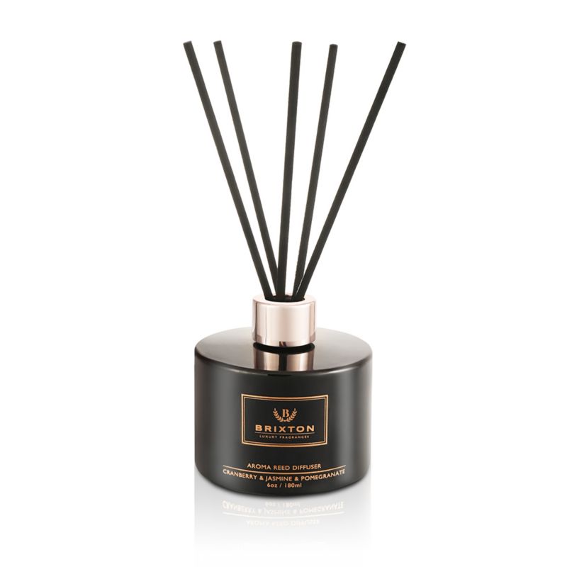 Dyfuzor zapachowy z patyczkami BRIXTON 180ml Cranberry & Jasmine & Pomegranate 1szt.