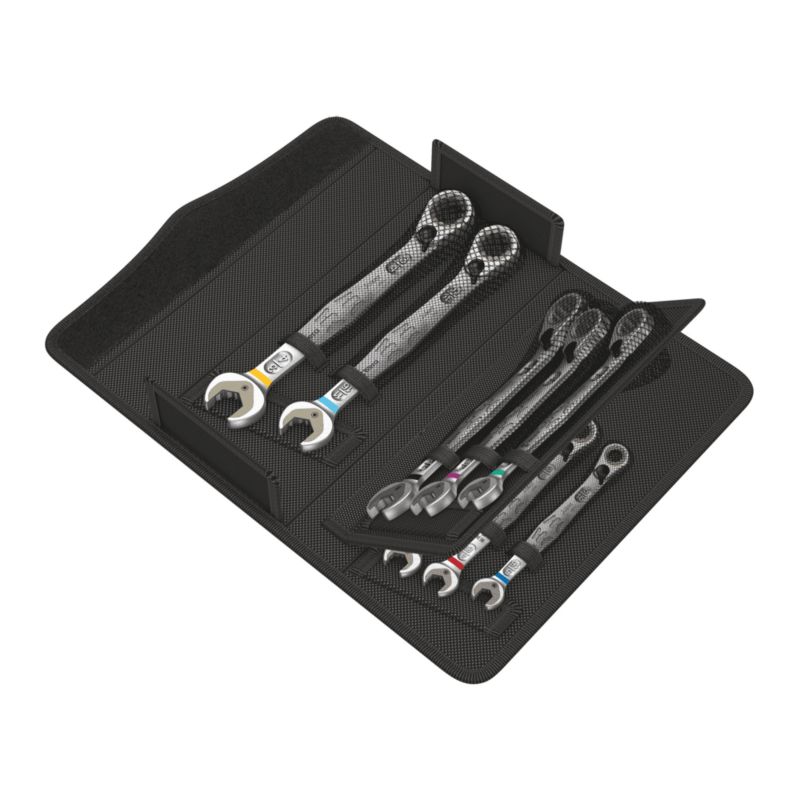 Zestaw kluczy płasko-oczkowych Wera z grzechotką Joker Switch 8 Imperial Set 1, calowy, 8 części, 05020093001, 1szt.