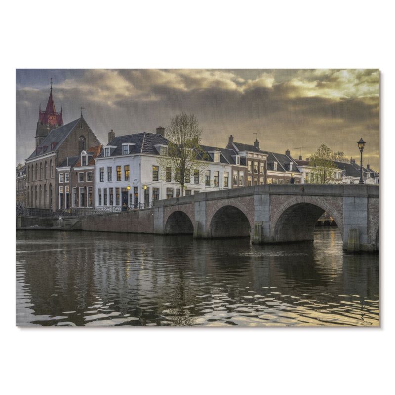 Plakat na Płótnie Tulup 42x29,7 cm (A3) Nastrojowe miasto Do salonu, biura, sypialni 1 szt.