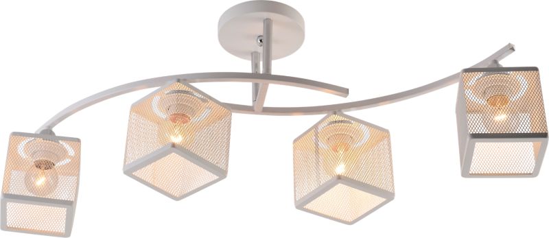 Lampa wisząca Vargo biała chromowana 4xE27x60W IP20 wym:25x70x19cm - 1 szt.