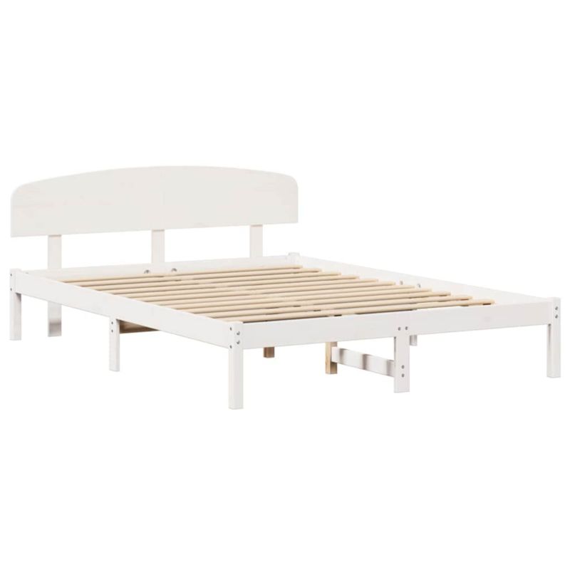 Rama łóżka WaszeMeble 160x200 cm Biały sosna WM-872057 1 szt.