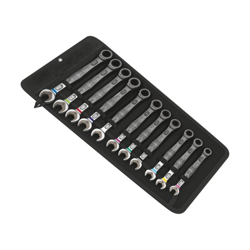 Zestaw kluczy płasko-oczkowych Wera z grzechotką Joker 11 Set 1, 11 części, 05020013001, 1szt.