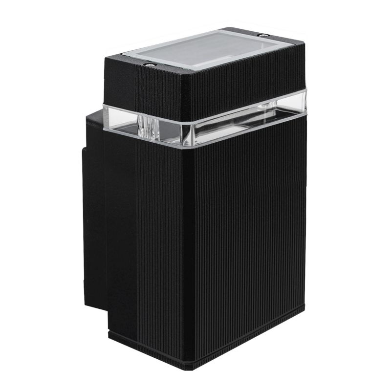 Kinkiet zewnętrzny GU10 LED MasterLED Hana IP65 lampa ścienna ogrodowa czarna 1 szt.