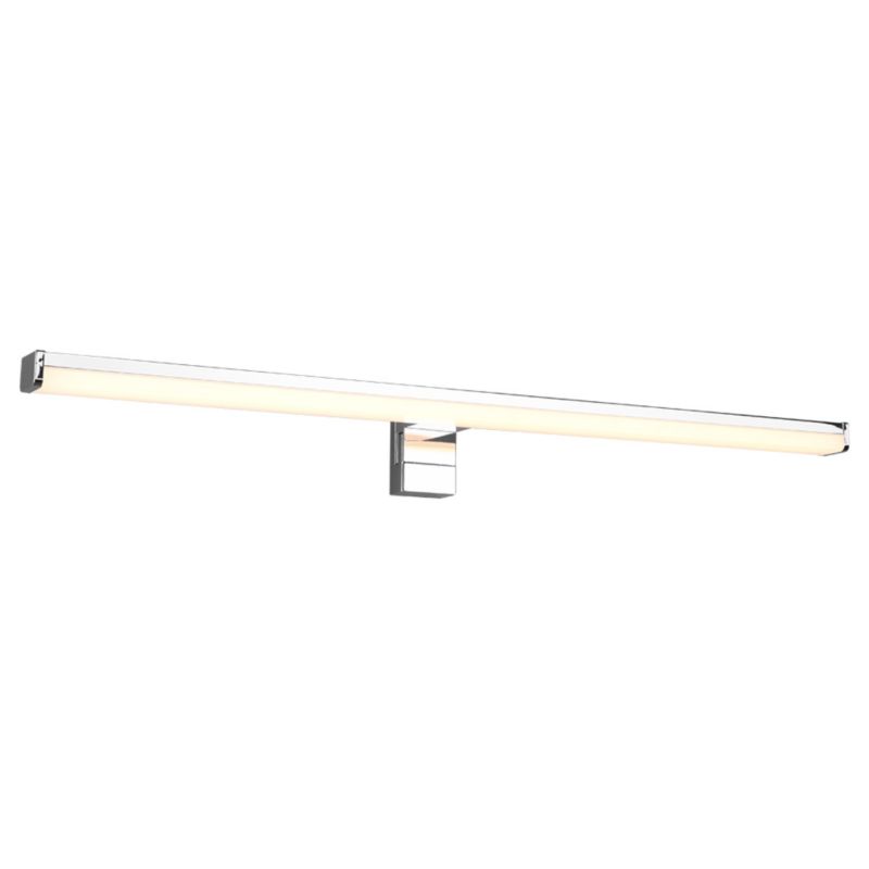 Kinkiet ścienny Trio Lino chromowany biały do łazienki LED 11W 3000K 1200lm IP44 wym: 6 x 60 x 60 cm - 1 szt.