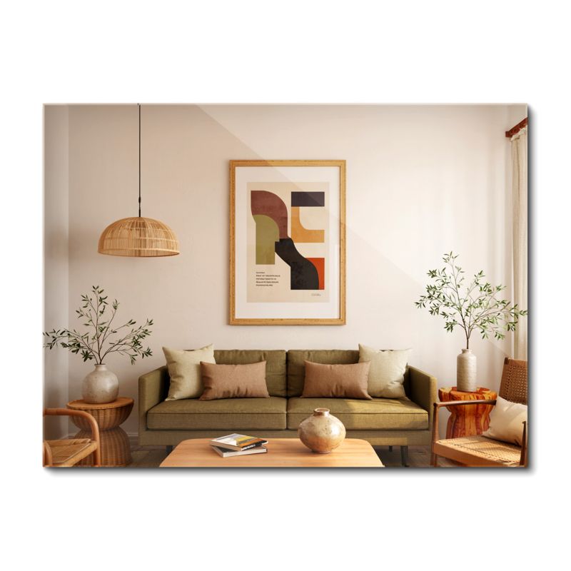 Lustro ArtPrintCave 80 x 60 cm do Salonu Przedpokoju Garderoby 1 szt.