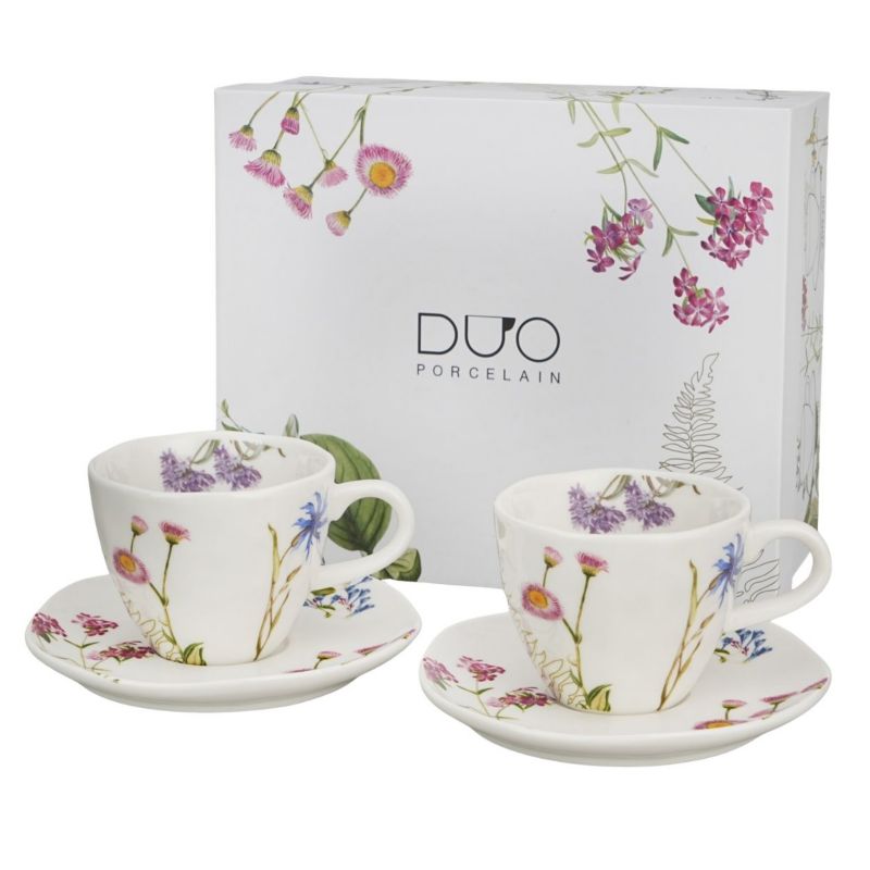 Zestaw 2 filiżanek Barwy Natury Duo ze spodkami 200 ml 1 kpl.