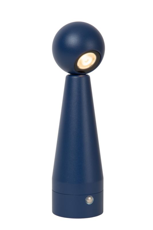 Lampa stołowa Lucide IPSOS niebieska LED 3W 3000K 210lm IP20 wym:22x6x6cm - 1 szt.