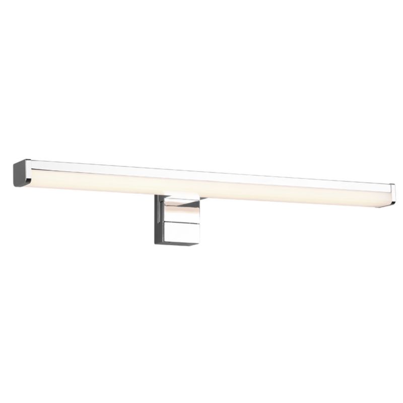 Kinkiet ścienny Trio Lino chromowany biały do łazienki LED 7W 3000K 800lm IP44 wym: 6 x 40 x 40 cm - 1 szt.