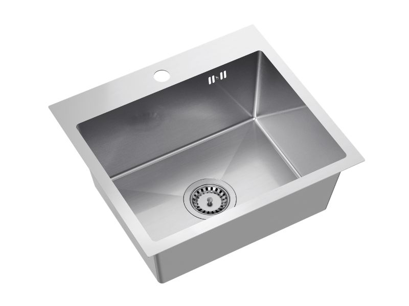 Zlew stalowy Sink Quality 1-komorowy 50x45 1 szt.
