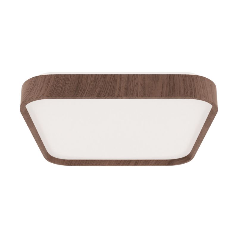 Plafon Struhm Mono dąb-biały LED 48W 4100K 3160lm łazienkowy IP44 wym: 7,5 x 48 x 48 cm tworzywo sztuczne - 1 szt.