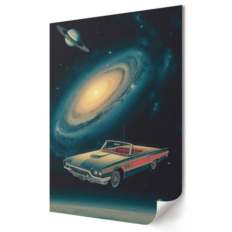 Plakat na ścianę Wallfluent Format A1 Kosmiczna podróż Studio Aurora Line 1 szt.