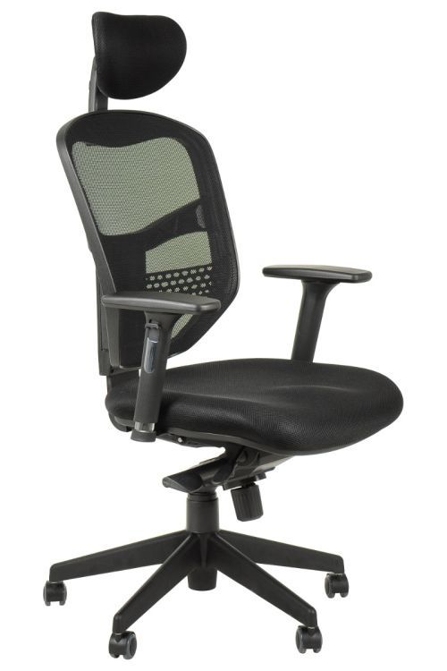 Fotel biurowy Stema HN-5038 czarny 1 szt.