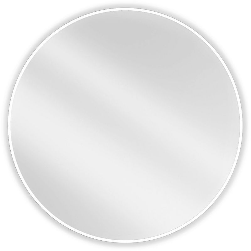 Lustro łazienkowe okrągłe Mexen Loft białe 90x90 1 szt.