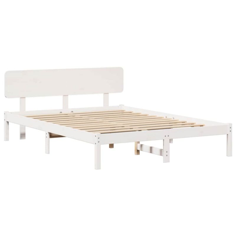 Rama łóżka WaszeMeble 160x200 cm Biały sosna WM-872099 1 szt.