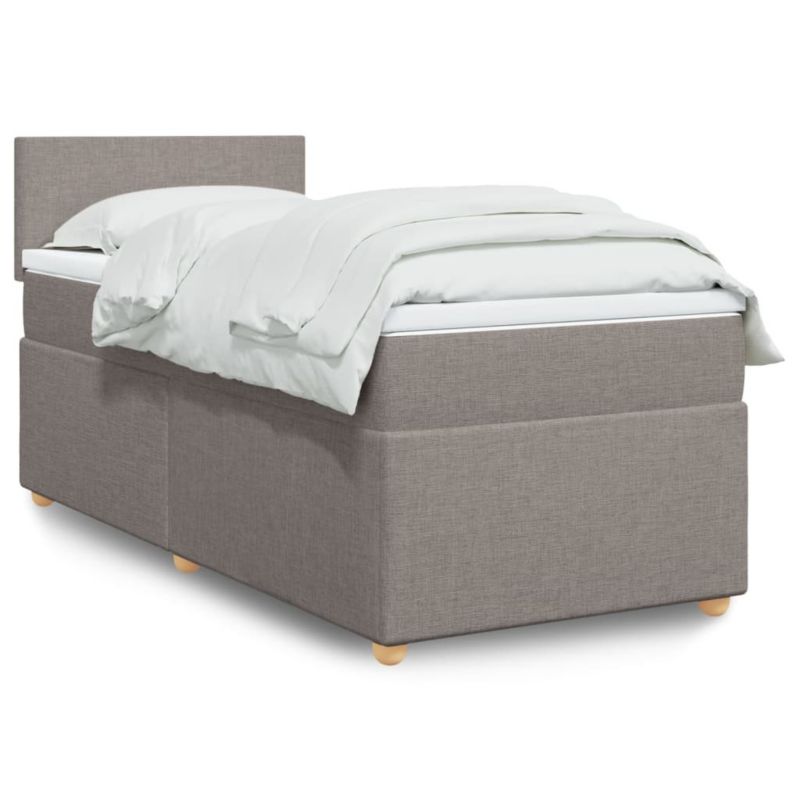 Łóżko kontynentalne WaszeMeble 90x200 cm Brązowe WM-3288860 1 szt.