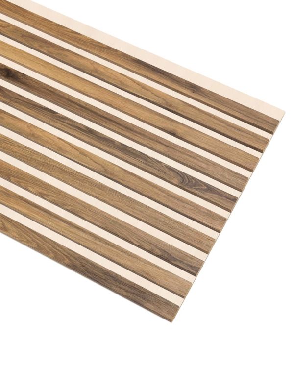 Lamele na Filcu Beżowym Ścienne SunWood 275x46cm Panele Dekoracyjne Dąb Valencia 1 szt.
