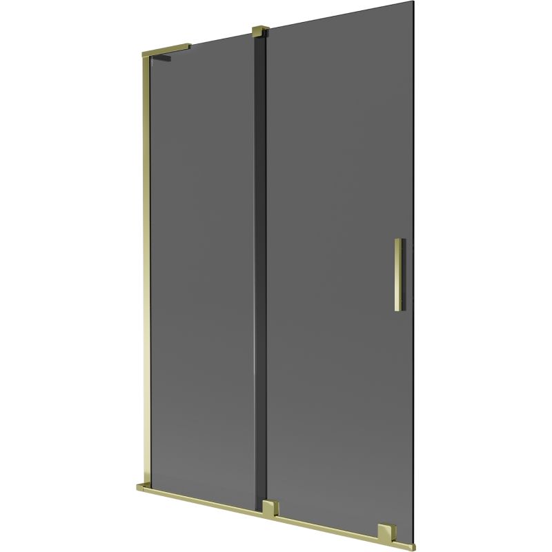 Parawan nawannowy rozsuwany Mexen Velar grafit 120x150 cm 1 szt.