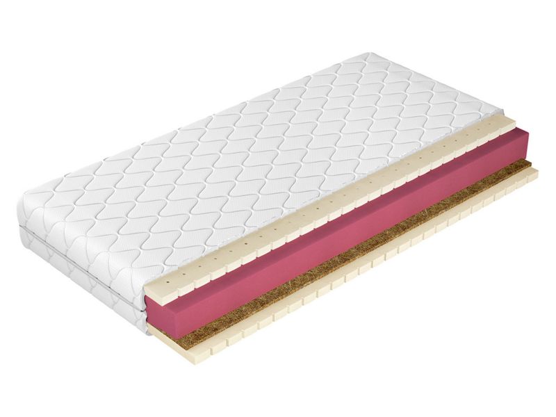 Dwustronny materac piankowy MIRJAN 24 Live Mix 20 cm 80x200 1 szt.