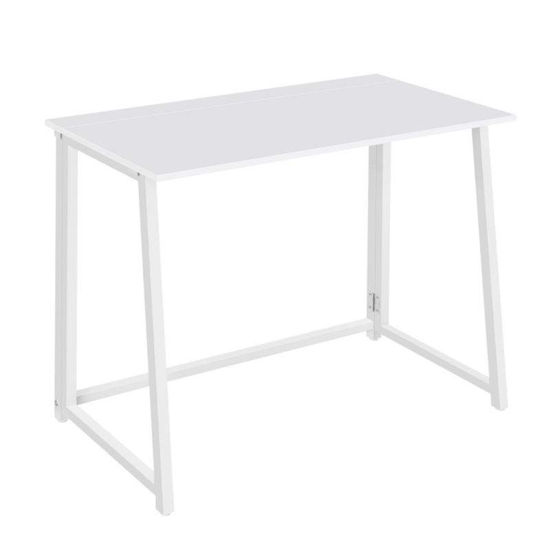 Biurko Komputerowe Songmics składane 80cm biały 1 szt.