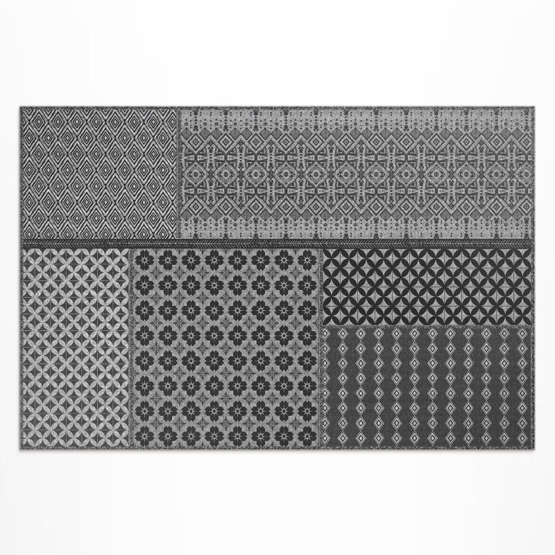 Dywan Winylowy Zewnętrzny Wallfluent 80x120 cm Aztecki styl imitacja wzorzystej tkaniny 1 szt.